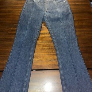 Levi's Blue Flare Wide Leg Jeans